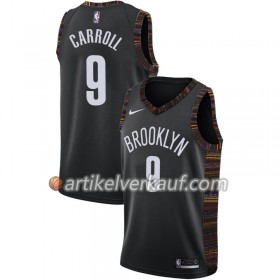 NBA Brooklyn Nets Trikot DeMarre Carroll 9 2018-19 Nike City Edition Schwarz Swingman - Herren